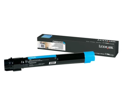 Toner Lexmark C950X2CG cyan 22 000 str.